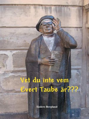 cover image of Vet du inte vem Evert Taube är???